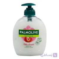 مایع دستشویی پالمولیو PALMOLIVE اصل ایتالیا مدل شیر و ارکیده حجم 300 میلی لیتر