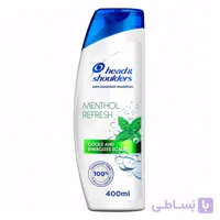 شامپو هد اند شولدرز SHOULDERS اصل عربستان ضد شوره با رایحه نعنا حجم 400 میلی لیتر