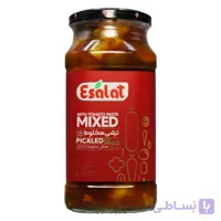 ترشی مخلوط در رب گوجه فرنگی اصالت ESALAT وزن 570 گرم