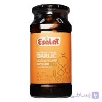 ترشی سیر گل کاراملی اصالت ESALAT وزن 600 گرم