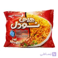 نودل فوری هاتی کارا HOTI NOODLE با طعم مرغ و گوجه وزن 77 گرم