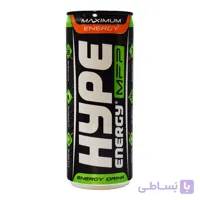 نوشیدنی انرژی زا هایپ HYPE مشکی حجم 250 میلی لیتر
