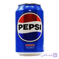 نوشابه گازدار با طعم کولا پپسی PEPSI حجم 250 میلی لیتر