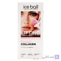 ژل آبرسان صورت آیس بال ICE BALL مدل ماچا حجم 212 میلی لیتر