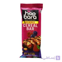 غلات بار هوبارا HOOBARA با طعم میکس توت وزن 30 گرم