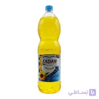 روغن آفتابگردان لادن LADAN حاوی ویتامین E و D و آنتی اکسیدان حجم 1.5 لیتر