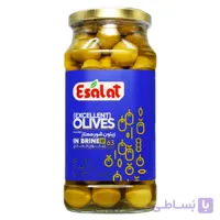 زیتون کامل ممتاز (درشت) اصالت ESALAT وزن 600 گرم