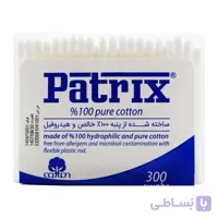 گوش پاک کن پاتریکس PATRIX بسته 300 عددی
