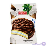 بیسکویت ساندویچی شیرین عسل SHIRIN ASAL با طعم نارگیل وزن 25 گرم
