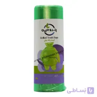کیسه زباله رولی پتروکلین PETROCLEAN سایز 55×75 بسته 15 عددی