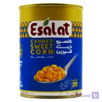 کنسرو ذرت شیرین اصالت ESALAT وزن 380 گرم