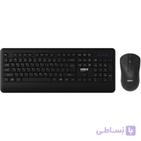 کیبورد و موس وایرلس هیسکا HISKA MK25W