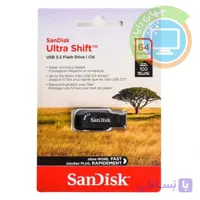 فلش 64 گیگ سن دیسک Sandisk Ultra Shift USB3.2 اصلی (مالزی)