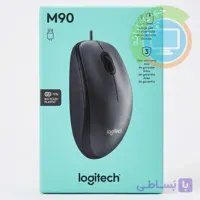 موس سیم دار Logitech M90 اورجینال پک جدید