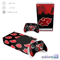 اسکین Xbox Series S طرح Naruto Akatsuki