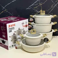 سرویس قابلمه زانو ZANO 3474 گرانیت 10 پارچه