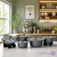 سرویس قابلمه زیو ZCS-8640 Zio Orchid Series گرانیت 10 پارچه