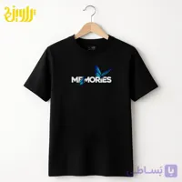 تیشرت باکسی طرح پروانه Memories