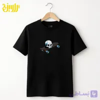 تیشرت باکسی طرح جمجمه Skull