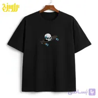 تیشرت باکسی طرح جمجمه Skull