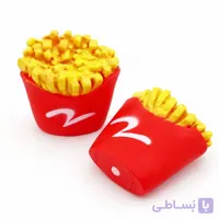 اسباب بازی سگ مدل سیب زمینی سرخ شده سوتی