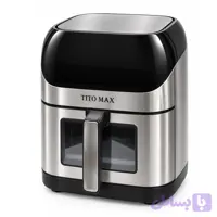 سرخکن Tez یا همان هواپز رژیمی بدون روغن 8 لیتری دیجیتال لمسی تیتومکث مدل TITO MAX TM118