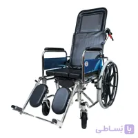 ویلچر برانکاردی JTS608-GC | تاشو، لگن‌دار و برانکاردشو