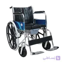 ویلچر حمامی مدل JTS608L | سبک، تاشو و ضدزنگ با قیمت تولیدی