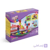 بازی فکری گیر بکس 60 قطعه  چرخدار شرکت فکرا