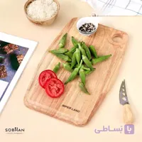 تخته گوشت چوبی امپرلند مدل بیضی کد 763