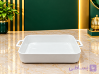ظرف سرو مربعی دیپلمات سرامیکی