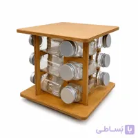 جا ادویه مک کارتی گردان مربع با درب فلزی