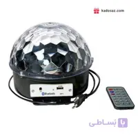 لامپ کره رقص نور نیمکره موزیکال با قدرت پخش فلش خور اسپیکر دار و رقص نور