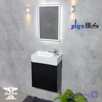 روشویی کابینتی آندره مشکی سایز 46