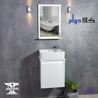 روشویی کابینتی آلفا سفید سایز 40