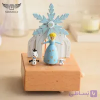 جعبه موزیکال چوبی طرح السا
