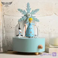 موزیک باکس چوبی مدل السا فانتزی
