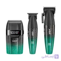 ست 3عددماشین اصلاح،خط زن و شیور وی جی آر مدل V-640 S3