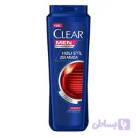شامپو مردانه کلیر نرم کننده و حالت دهنده 2در 1 350 میلی لیتر (Clear Quick Style)
