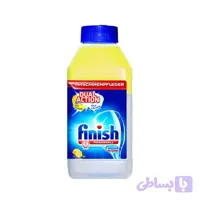 جرم گیر ماشین ظرفشویی استوانه ای فینیش لیمویی زرد 250 میلی لیتر Finish