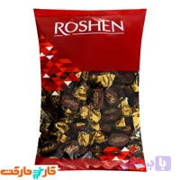 تافی تلخ با مغز شکلات روشن 1 کیلویی Roshen