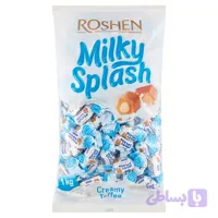 تافی مغز شیری میلکی اسپلش روشن Roshen Milky Splash