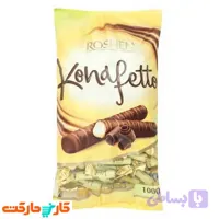 رول شکلات وانیلی روشن یک کیلویی Roshen Konafetto