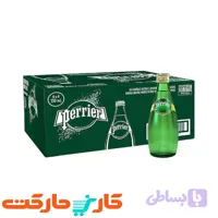 پک 24 تایی آب گازدار ساده پریر فرانسه 330 میلی لیتر Perrier