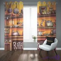 پرده پانچ طرح موش سراشپز Ratatouille کد 10
