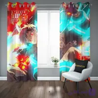 پرده پانچ طرح فایر فورس Fire Force کد 10