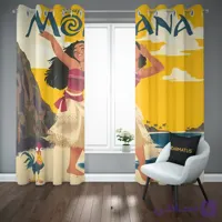 پرده پانچ طرح موانا Moana کد 10
