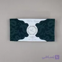 کارت عروسی جیر بته جقه سبز یشمی کد 6362