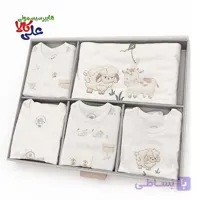 ست نوزادی ۱۹ تکه نیلی Nili طرح گاو و گوسفند