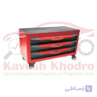 میز ابزار 3 کشو به همراه 60 پارچه ابزار SMARTSAFE / LAUNCH -TT60